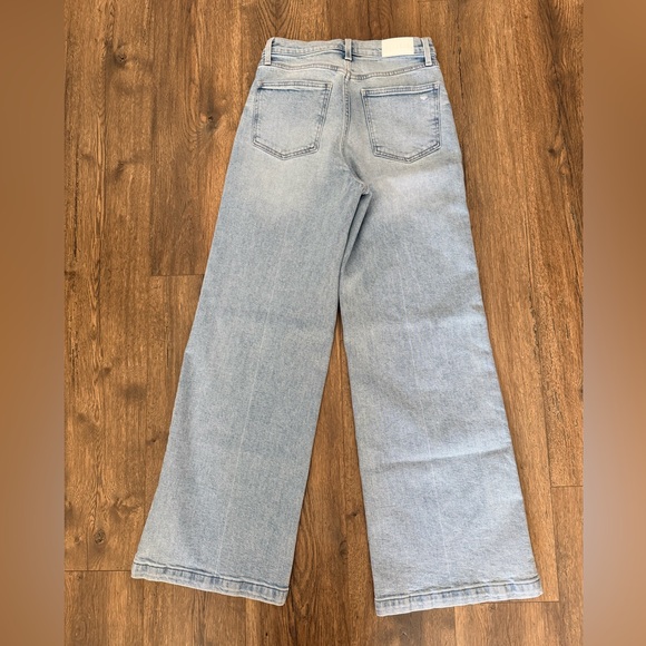 Pistola Light Blue Wide Leg Jeans - Picture 3 of 7